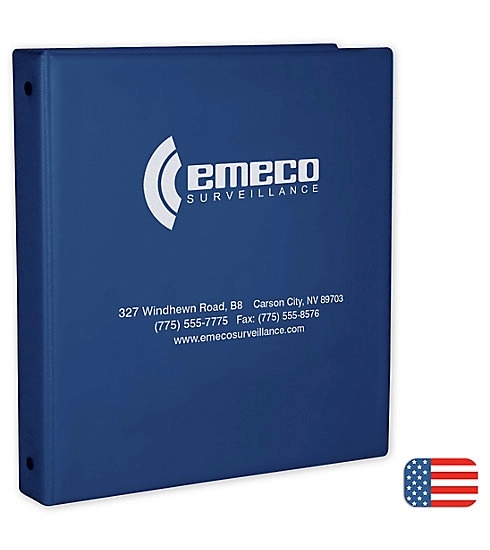 Binder - Vinyl, Standard, 1' and 1 1/2" Ring Size 3