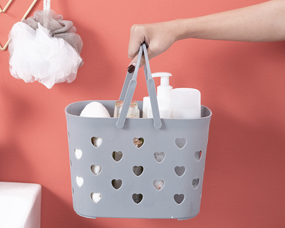 Plastic Bath Basket With Handle 9
