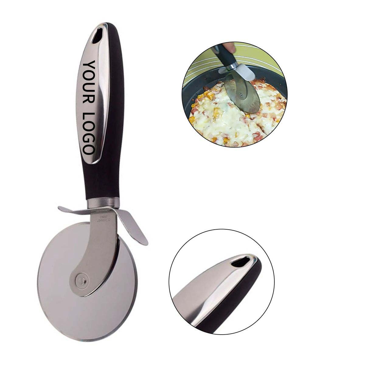 Durable Pizza Slicer for Thin Crust and Deep Dish 1