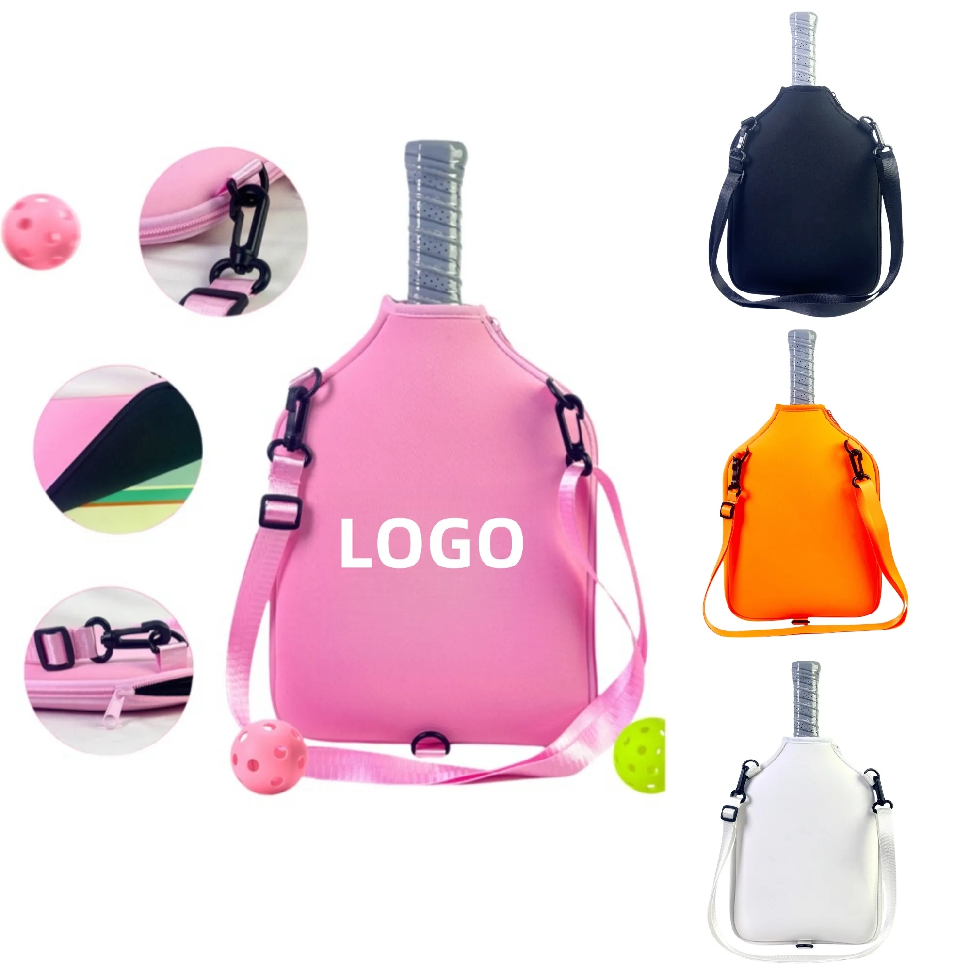 Portable Outdoor Pickleball Paddle Carry Bag 3