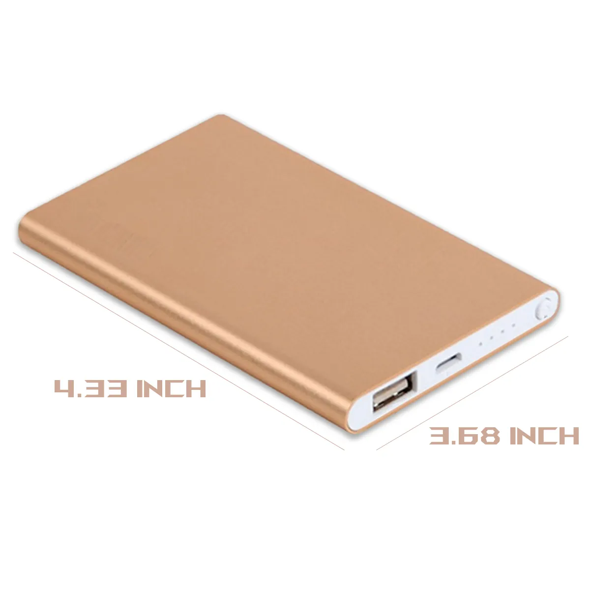 5000mAH Portable Slim Power Bank Battery Universal Charger 2