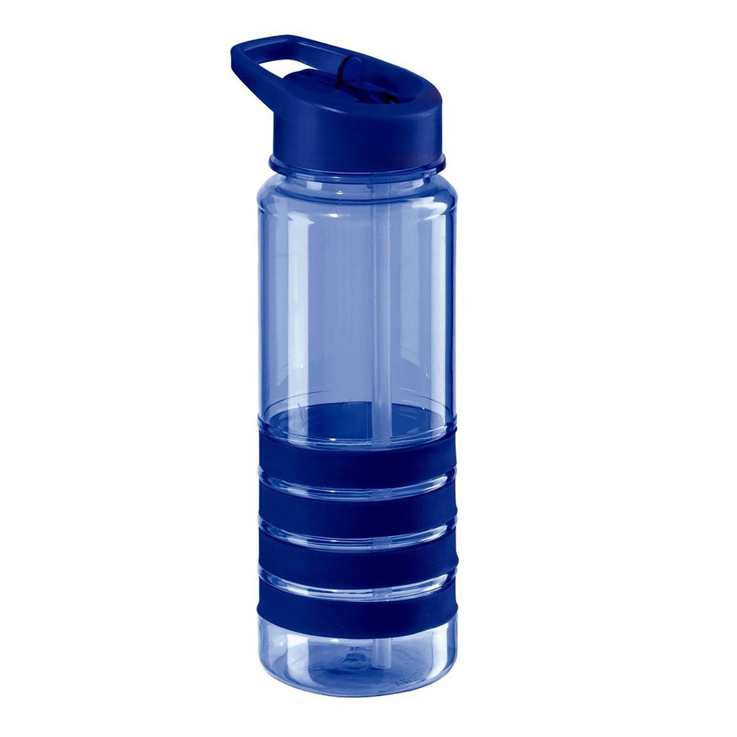 26Oz Lightweight Durable Plastic Water Bottle W/ Straw 4