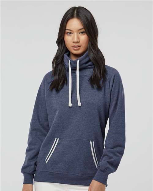 Women's Relay Cowl Neck Sweatshirt - 8653 15