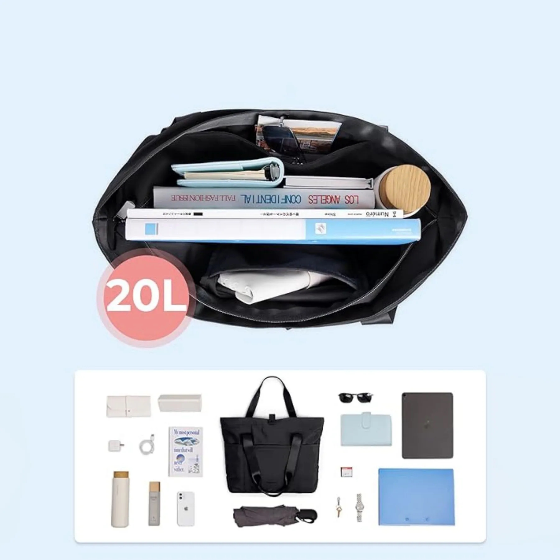Tote Bag for Women, custom tote bag with logo imprint 10