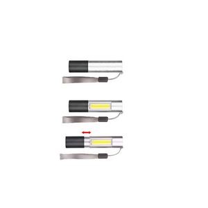 Adjustable Flashlight With COB Lamp And Zoom Function 11