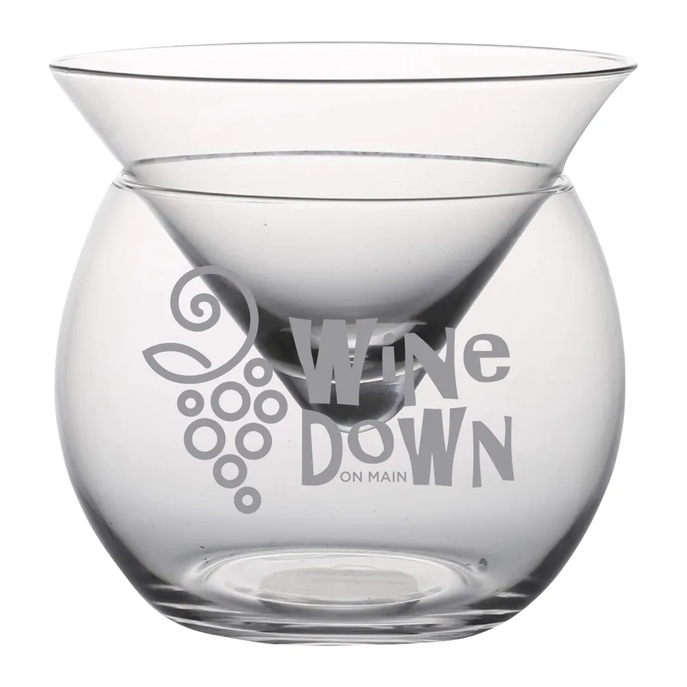 Glass Chiller Set with Caviar Spoon 3