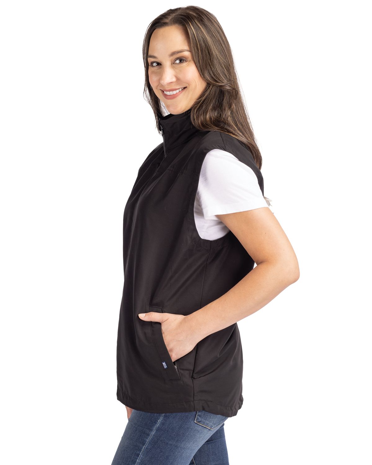 Charter Eco Recycled Full-Zip Womens Vest
