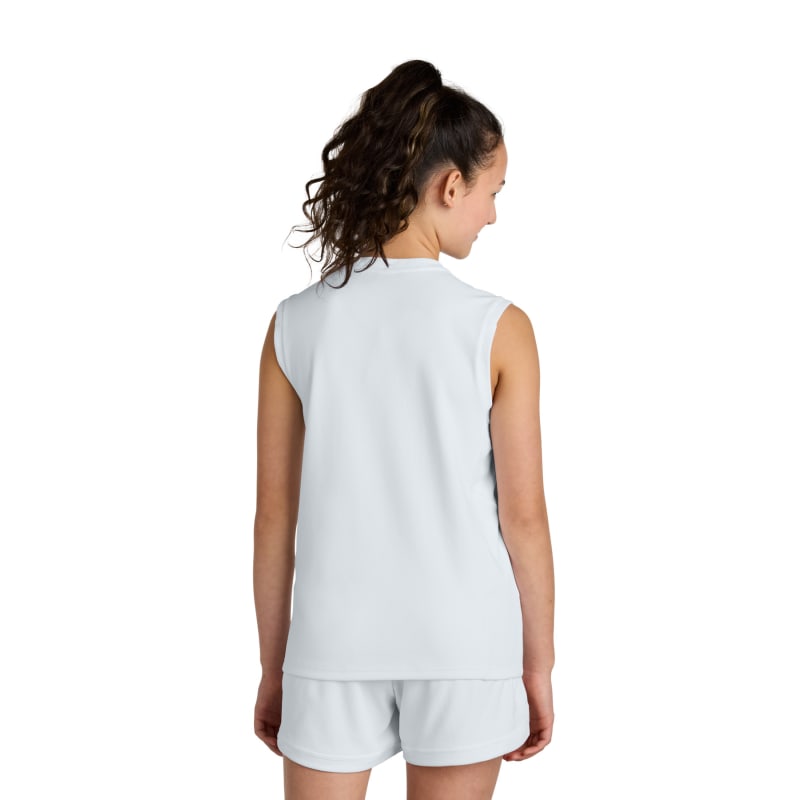 Sport-Tek Youth Club Sleeveless V-Neck 14