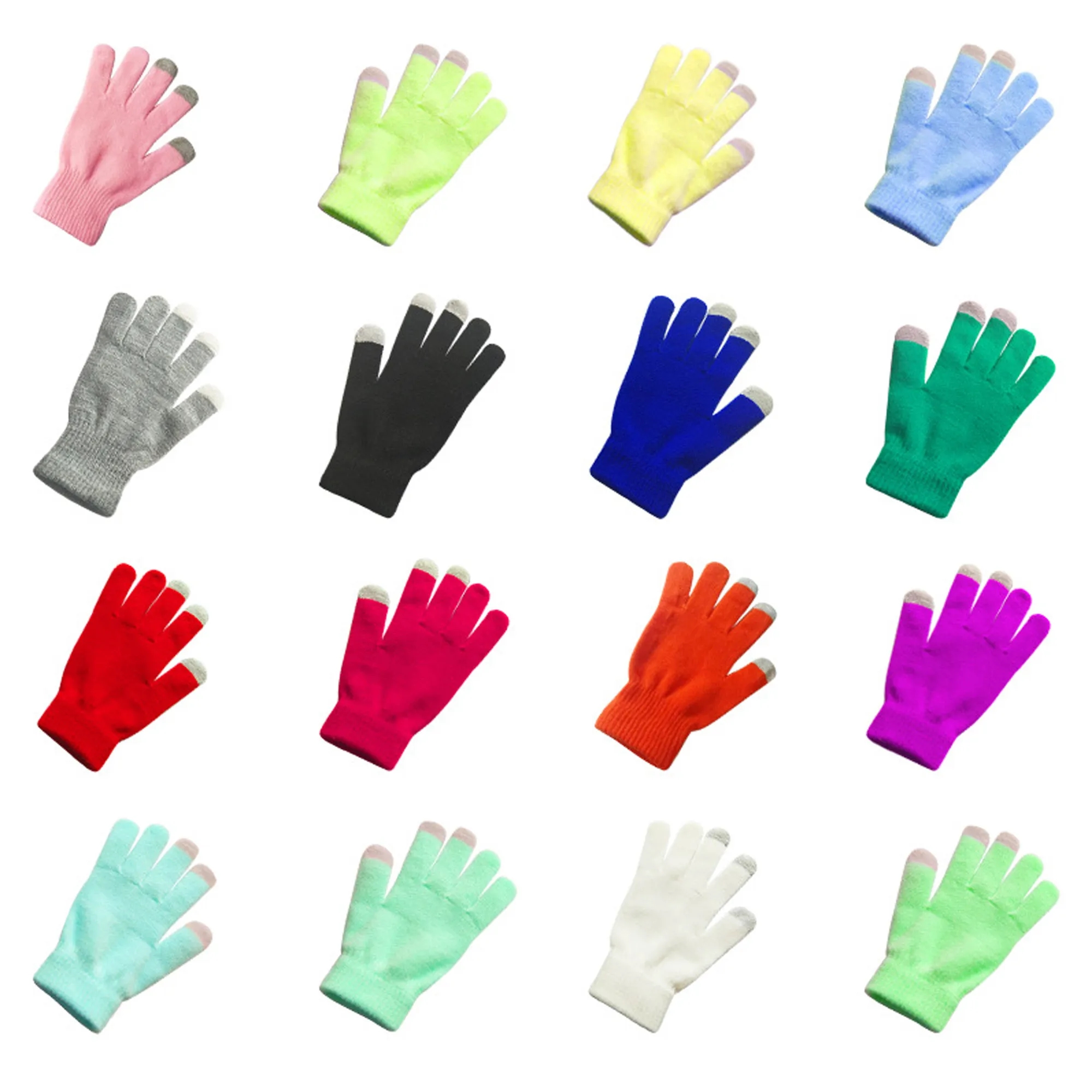 Winter Touchscreen Knit Gloves 3