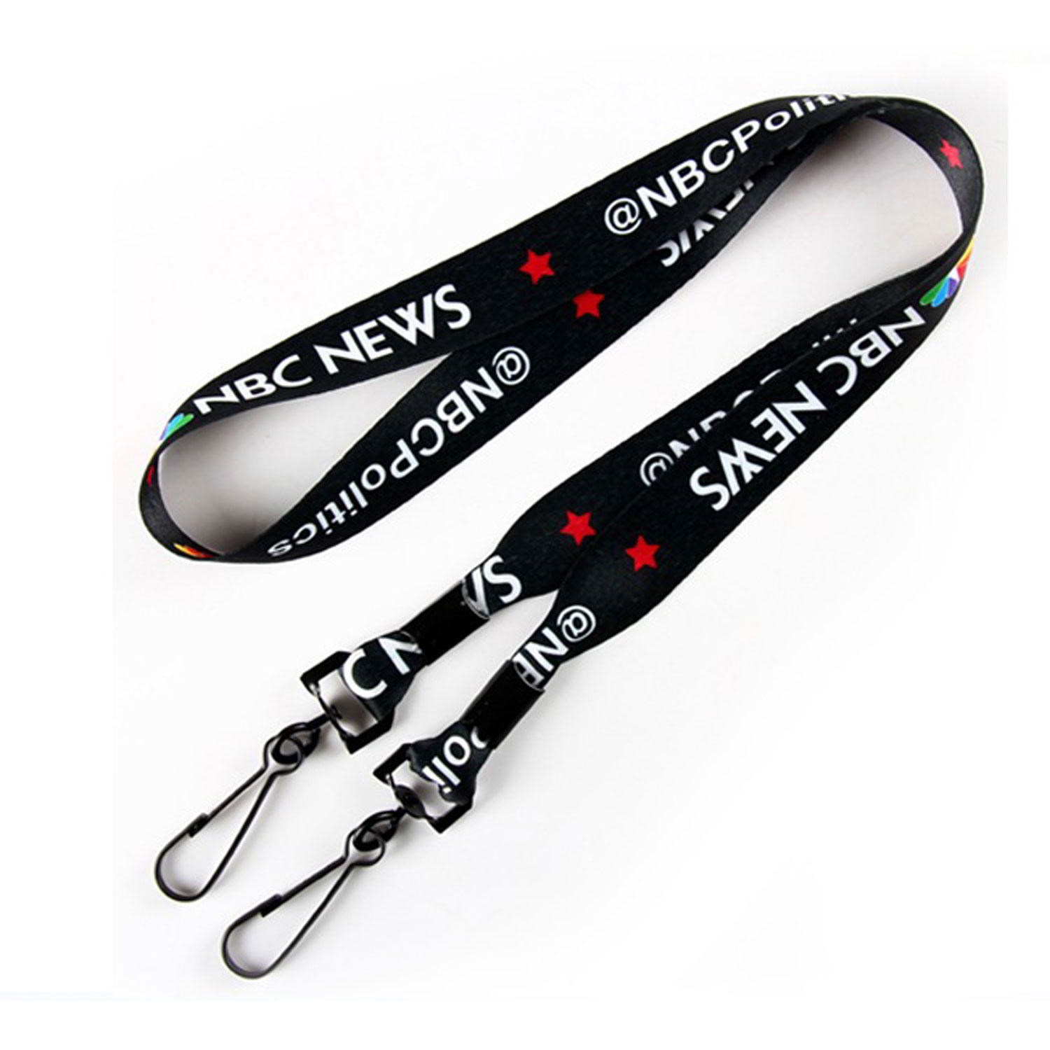 3/4" Double Ended Dye-Sublimation Lanyard 4