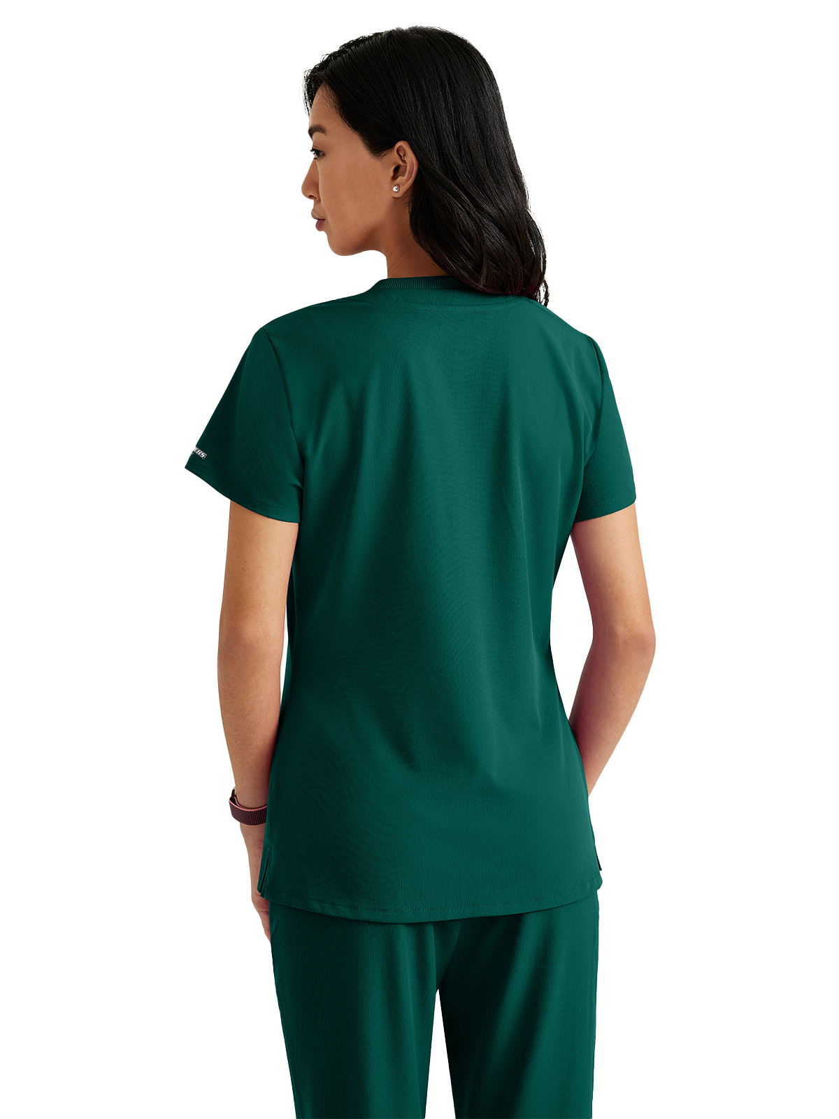 Skechers - Women's One-Pocket V-Neck Dignity Tuck-In Scrub Top 20