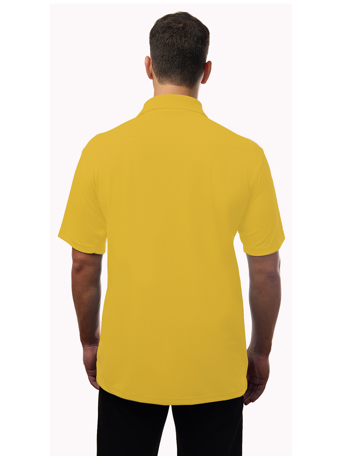 Blue Generation - Men's Pocketless Wicking Short Sleeve Polo 43