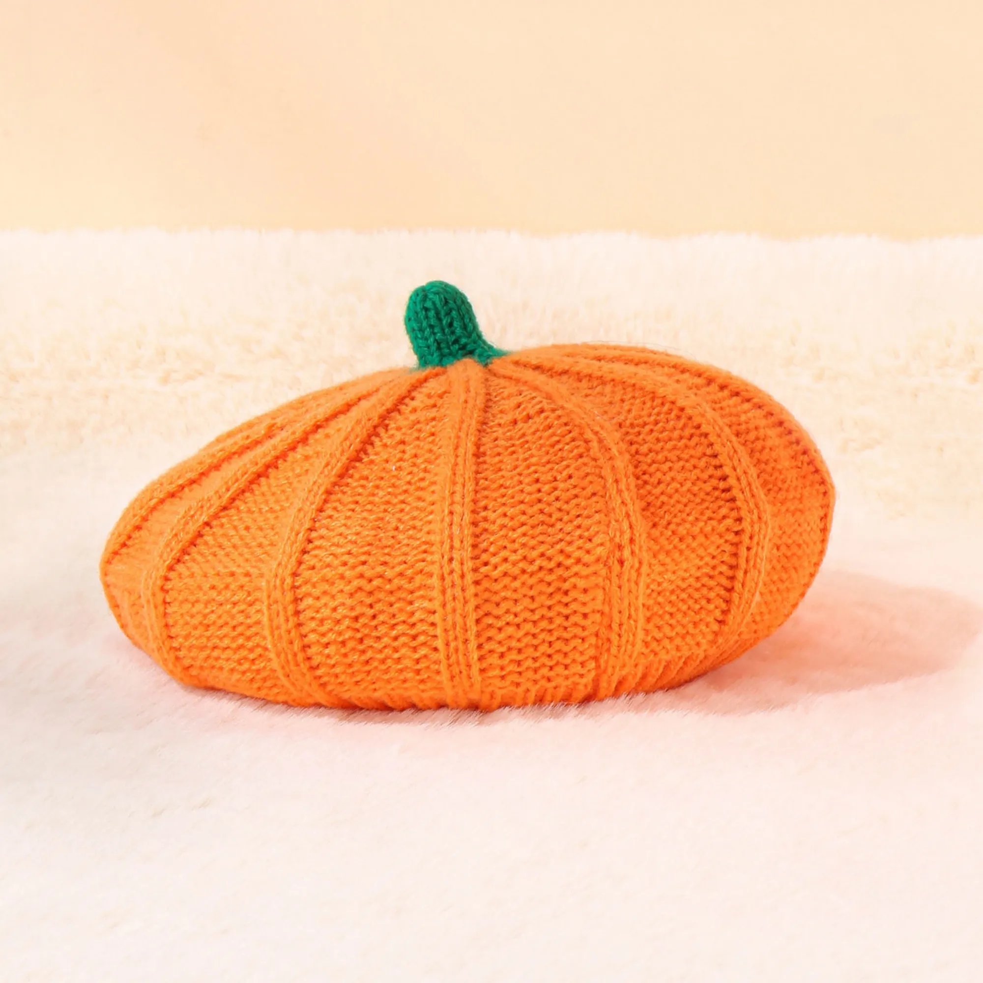 Adult and Child Cute Knit Beanie Winter Warm Outdoor Hat 2
