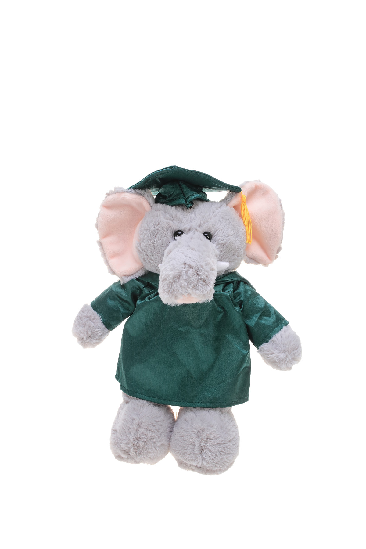 Soft Plush Elephant in Graduation Cap & Gown Stuffed Animal 3