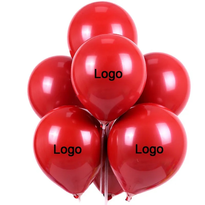 9.84" Custom Latex Balloons 5