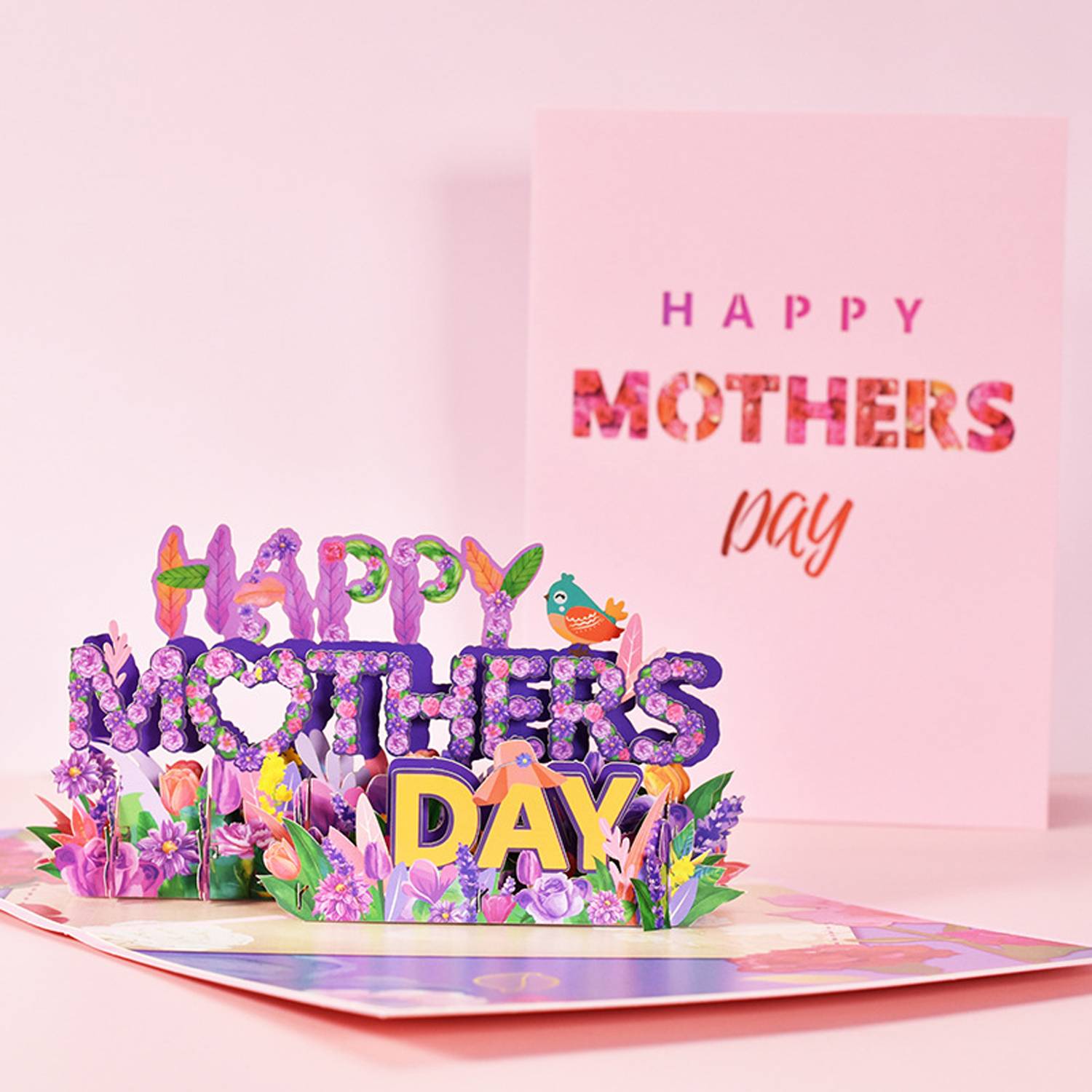 3D Creative Festival Blessings Mother's Day Card 4