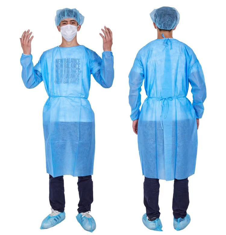 Disposable Gown Isolation Clothes 2