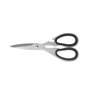 Stylish Black Handle Scissors With Bottle Opener Multifunctional 3