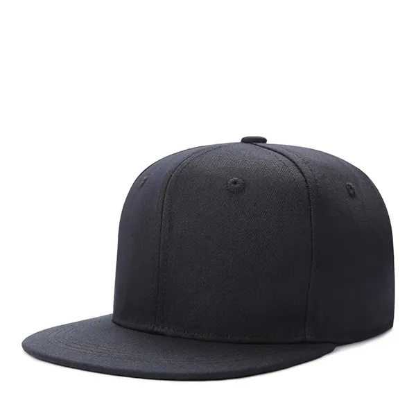 Baseball cap custom logo flat brim hat, custom hat with logo imprint 4