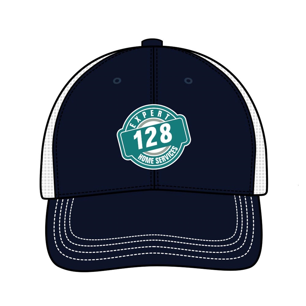 Embroidered Performance Trucker Snapback Cap