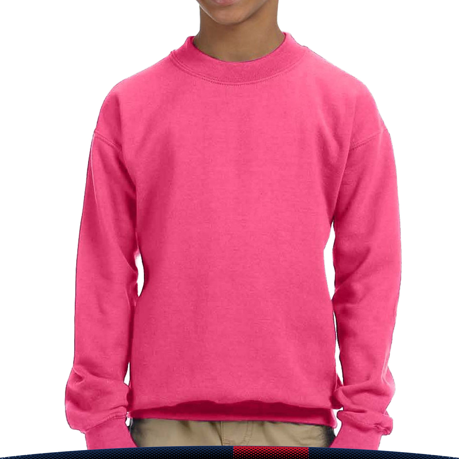 Gildan® Youth Cotton Crewneck Sweatshirts 14