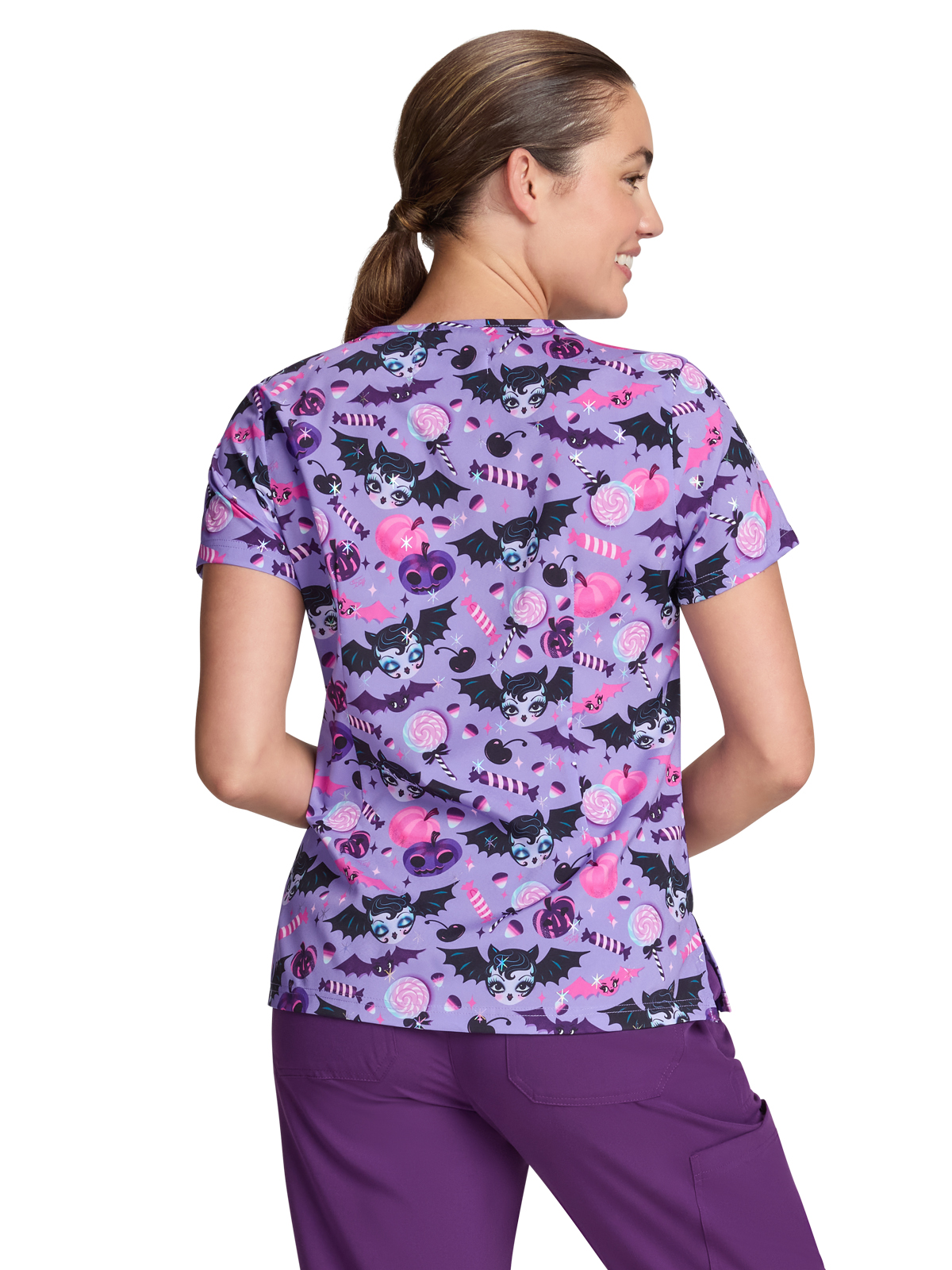 Artist Series - Women's Two-Pocket Print Top 27
