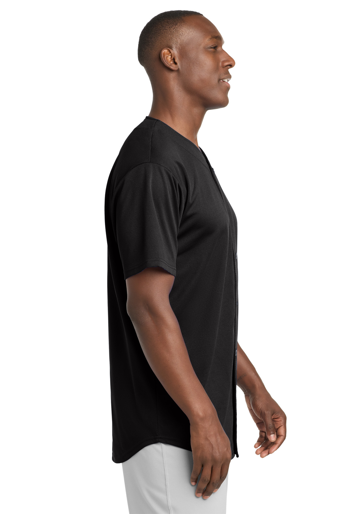 Sport-Tek PosiCharge Tough Mesh Full-Button Jersey. ST220 45