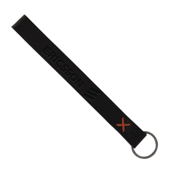 Hayward Leather Wrist Keychain with Metal Split-Ring 65