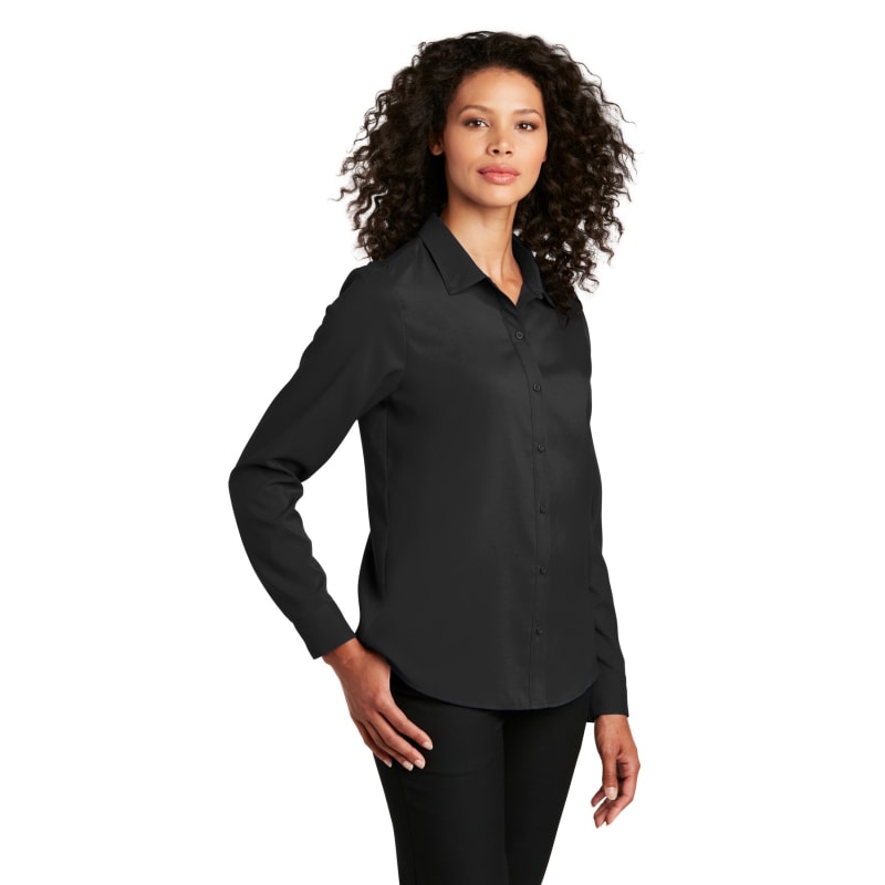 Port Authority Ladies Long Sleeve Performance Staff Shirt 31