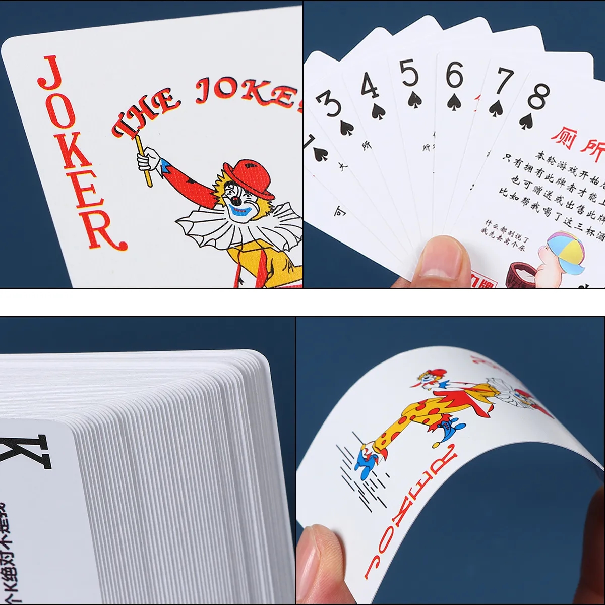 Custom Printed Paper Playing Cards Deck 4