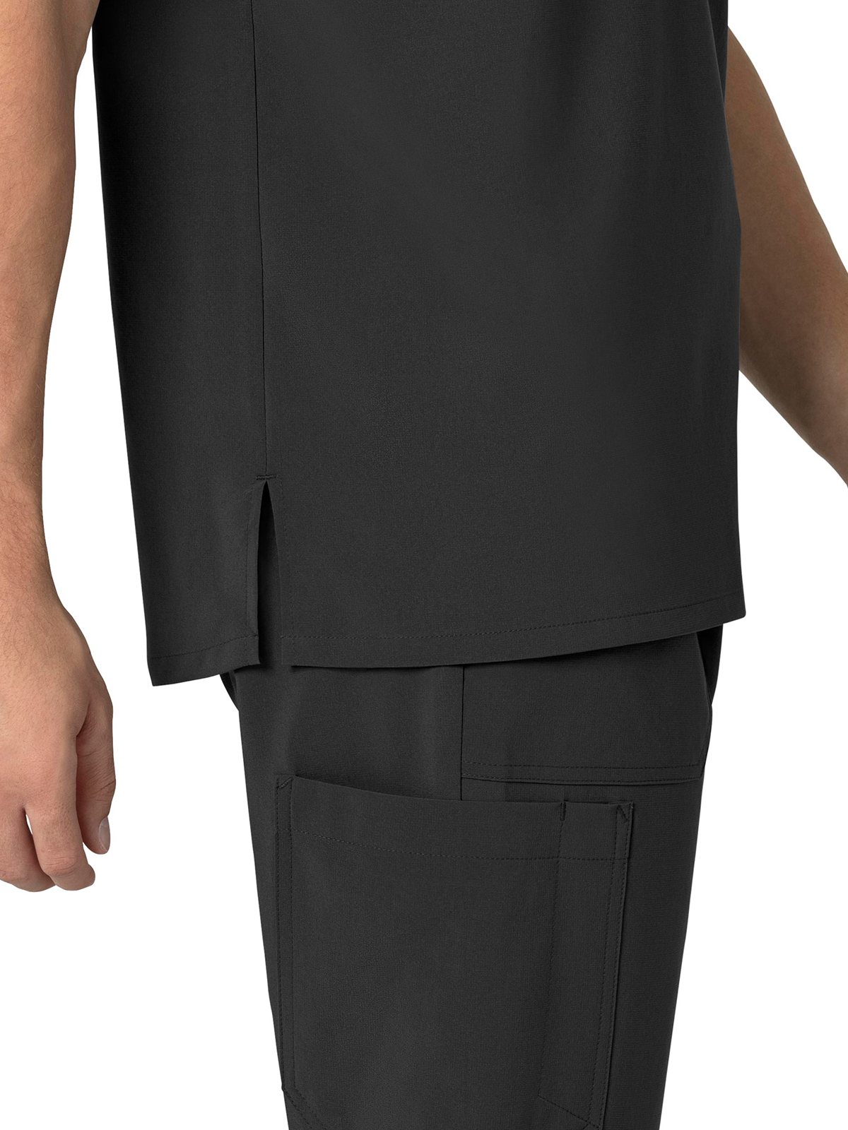 Force Cross-Flex Men's Three-Pocket Henley Top