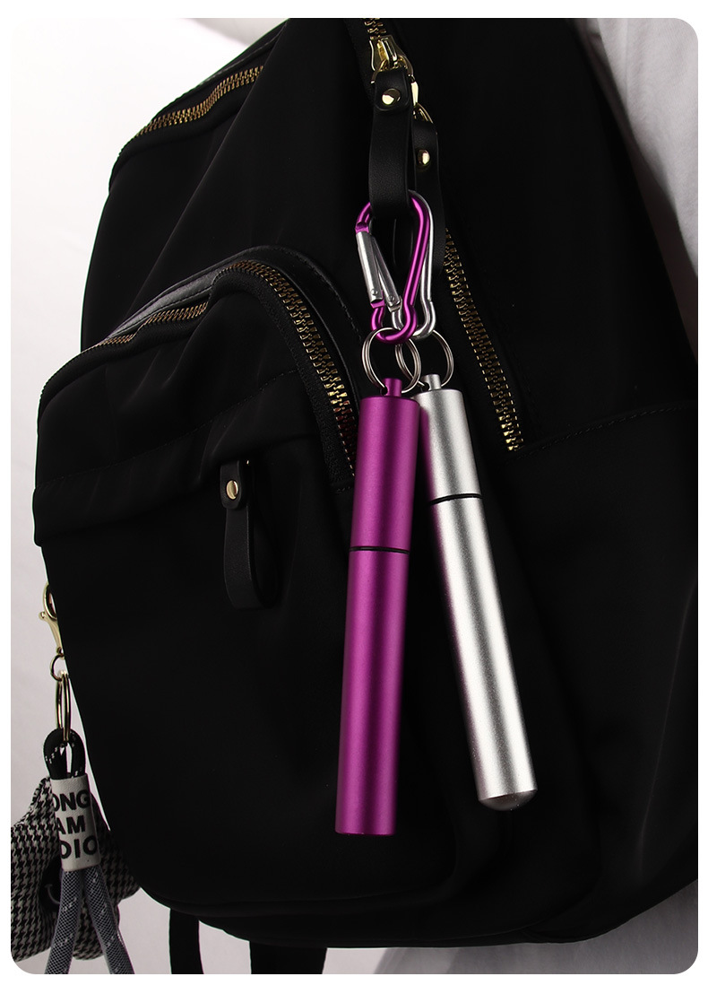 Collapsible Portable Metal Straw 9