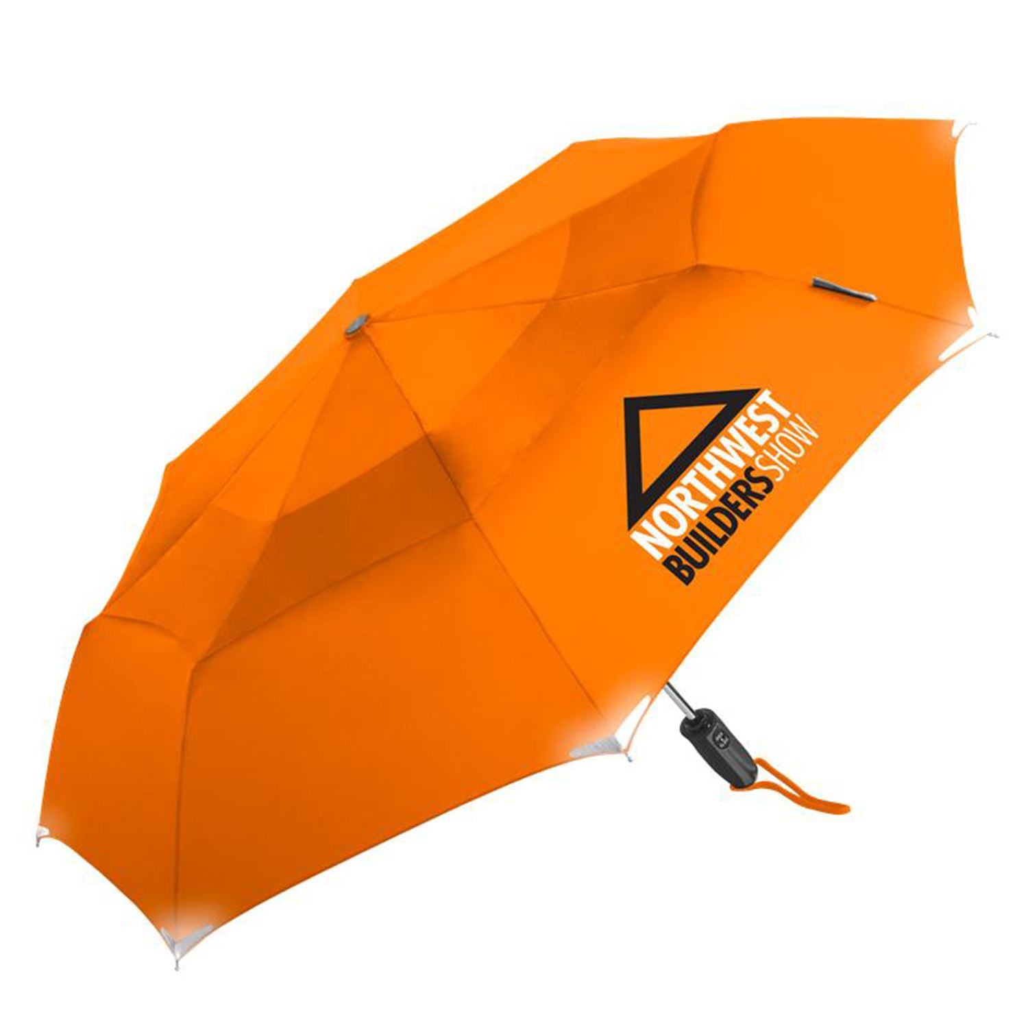 Shed Rain™ Walksafe® 42" Vented Auto-Open/Close Compact Umbrella 1