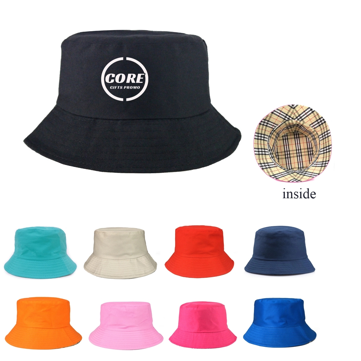 Reversible Fisherman Summer Beach Hats 2