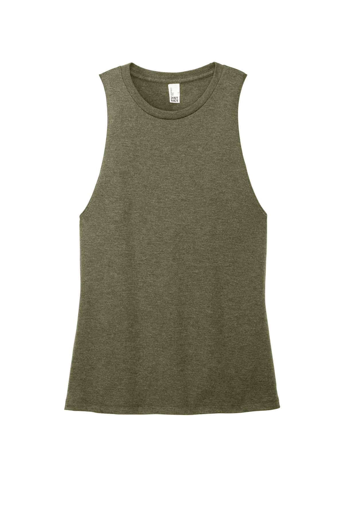 District Women's Perfect Tri Muscle Tank DT153 2