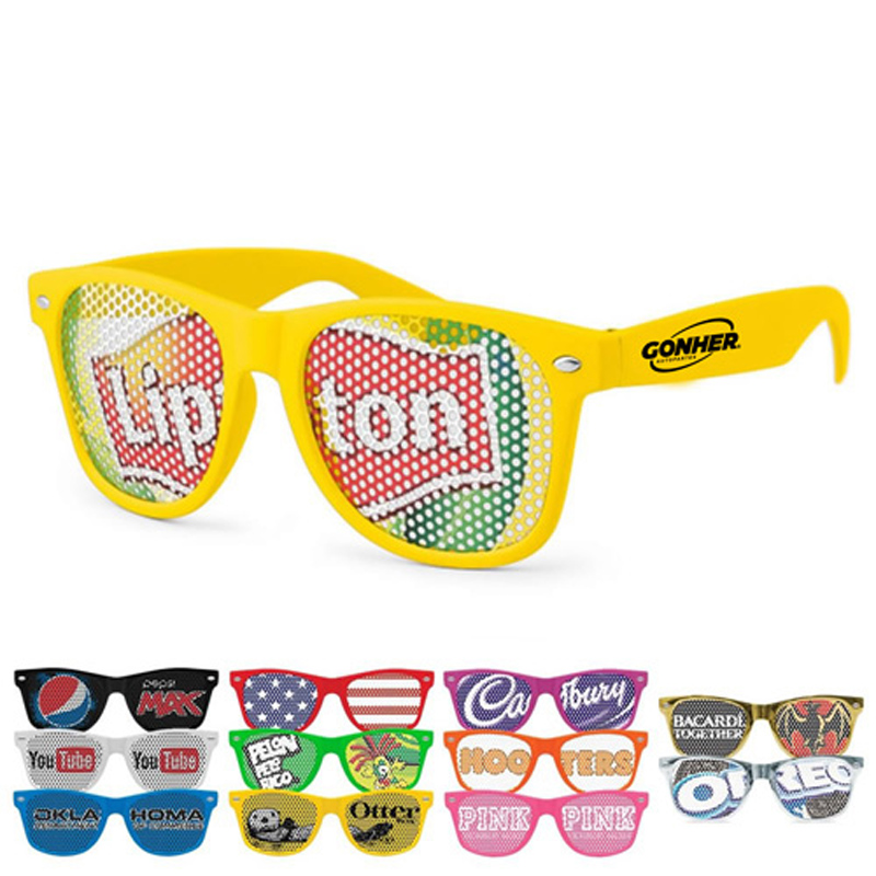 Imprintable Mirrored Classic Sunglasses 1