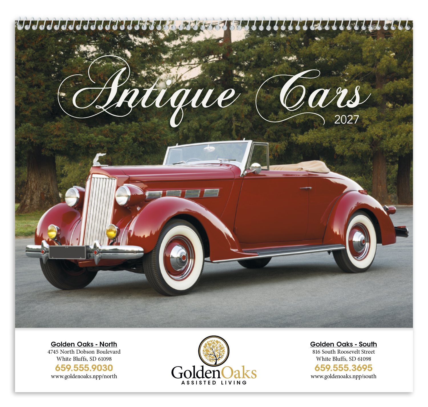 Triumph® Calendars Antique Cars Calendar 58