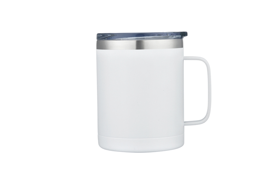 Endura 14oz Double Wall Mug with SS Outer, Plastic Liner and Handle with Ringneck 35