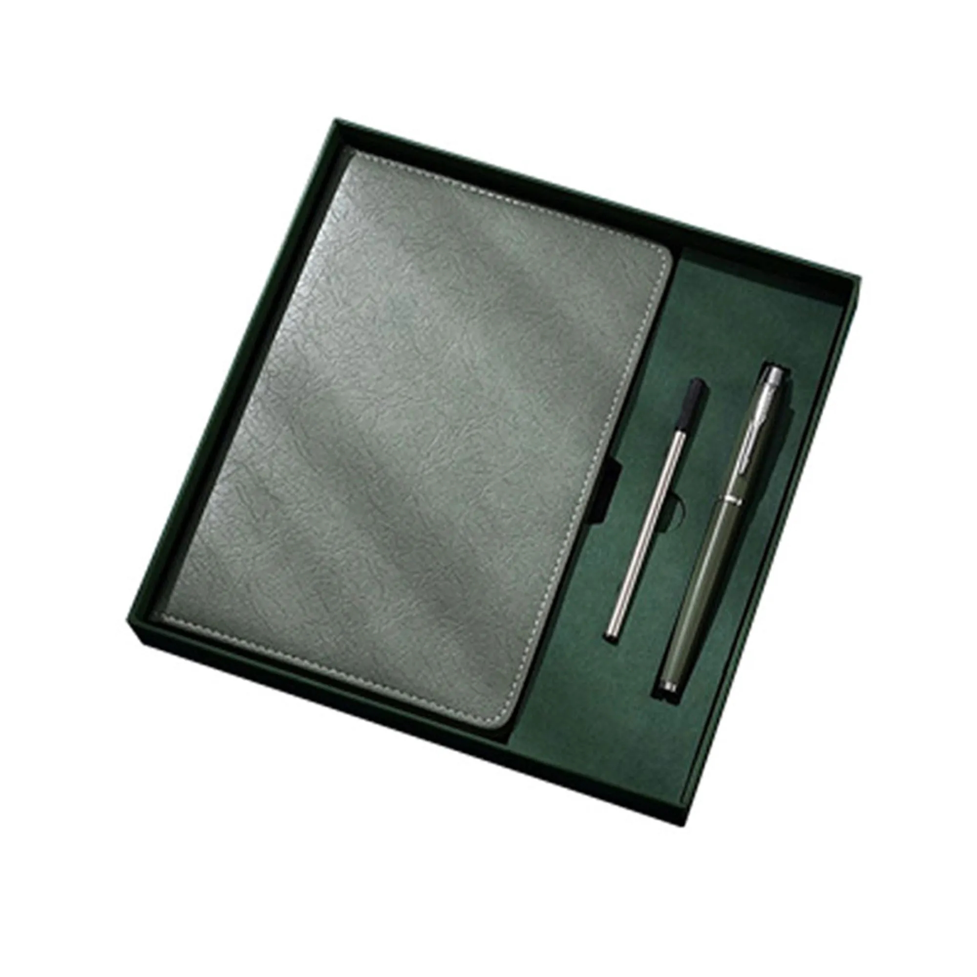 Business Leather A5 Notebook Gift Box Set 6
