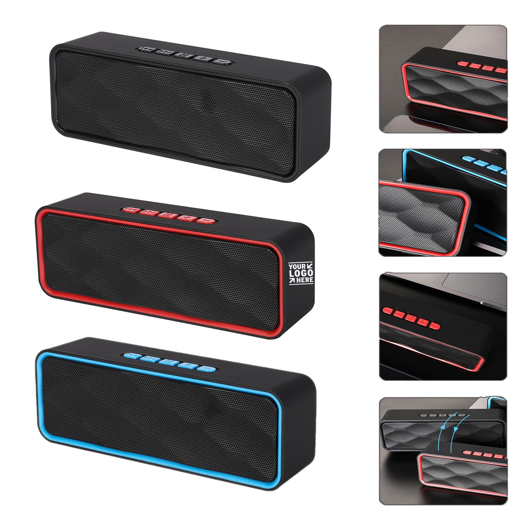 IPX7 Waterproof 30W Stereo Sound Portable Bluetooth Wireless Magnetic Bass Golf Cart Speaker 2