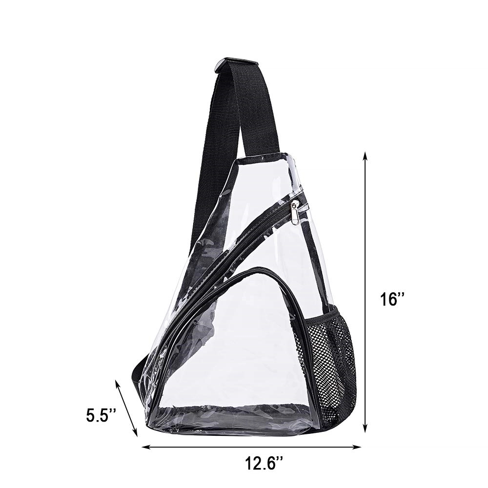 Clear Pvc Sling Bag 5