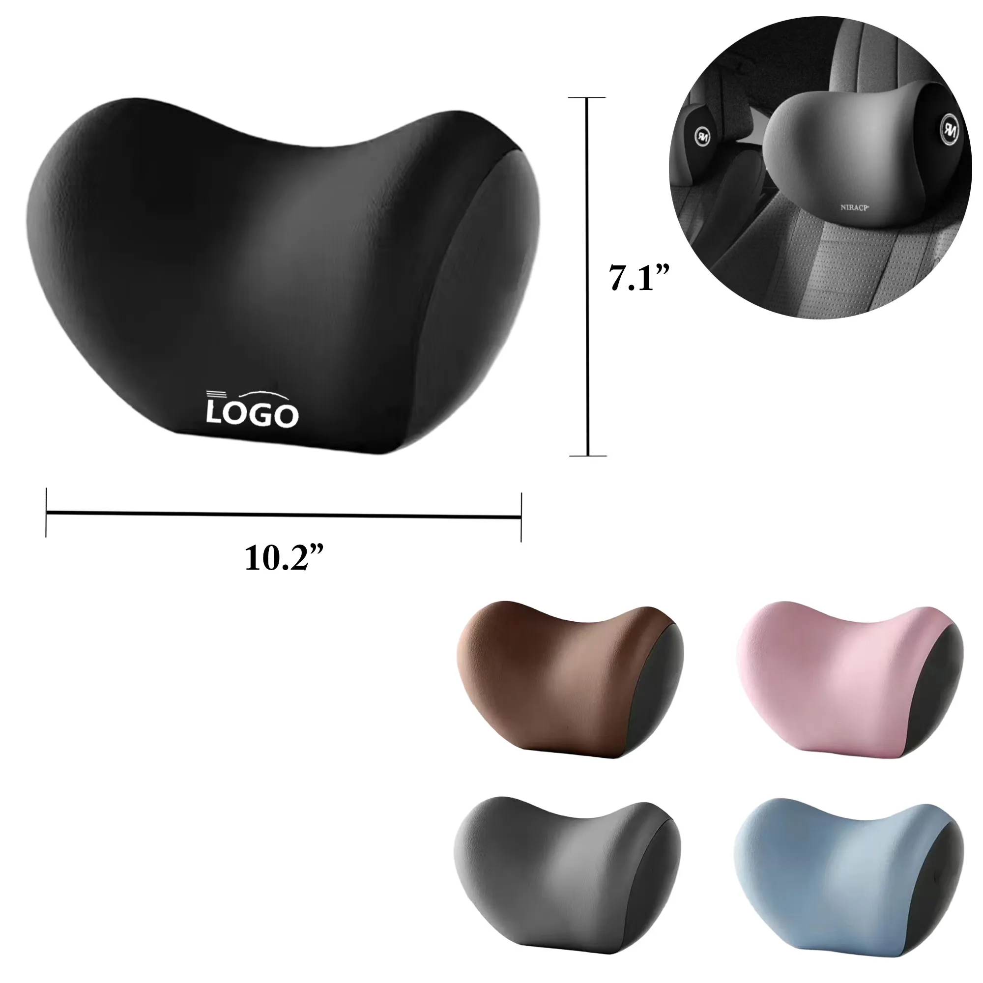 MOQ50 
Car Memory Foam Neck and Shoulder Pillow 5