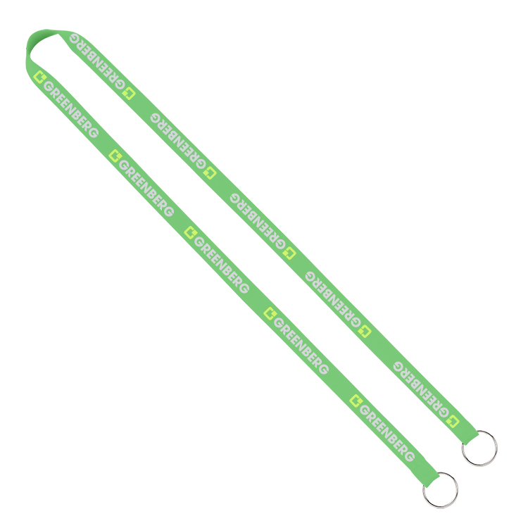 1/2" Sublimated Dual-Sided Lanyard with Double Clips 2