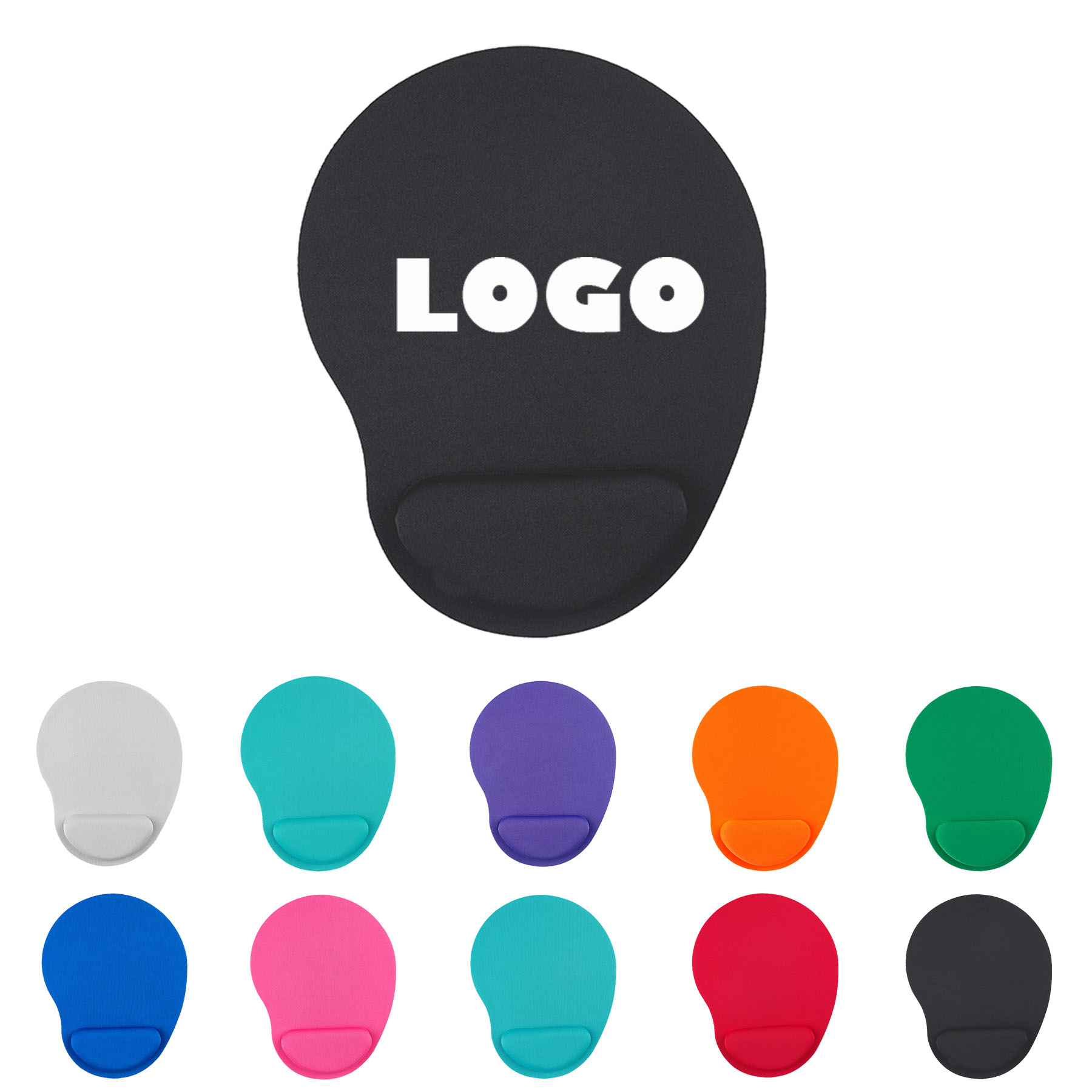 Ergonomic Gel Wrist Rest Mouse Pad 1