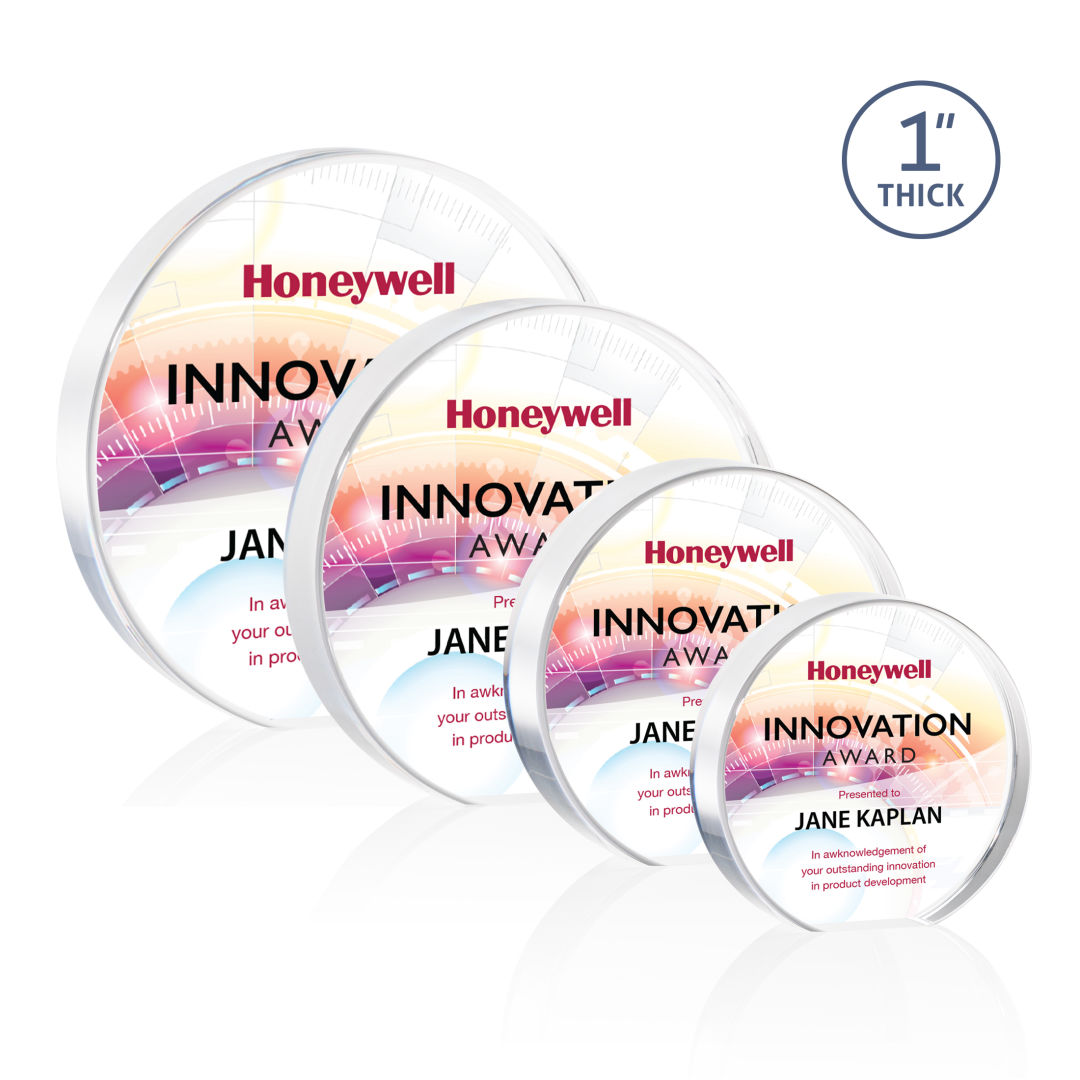 Narita Circle VividPrint™ Award - Clear