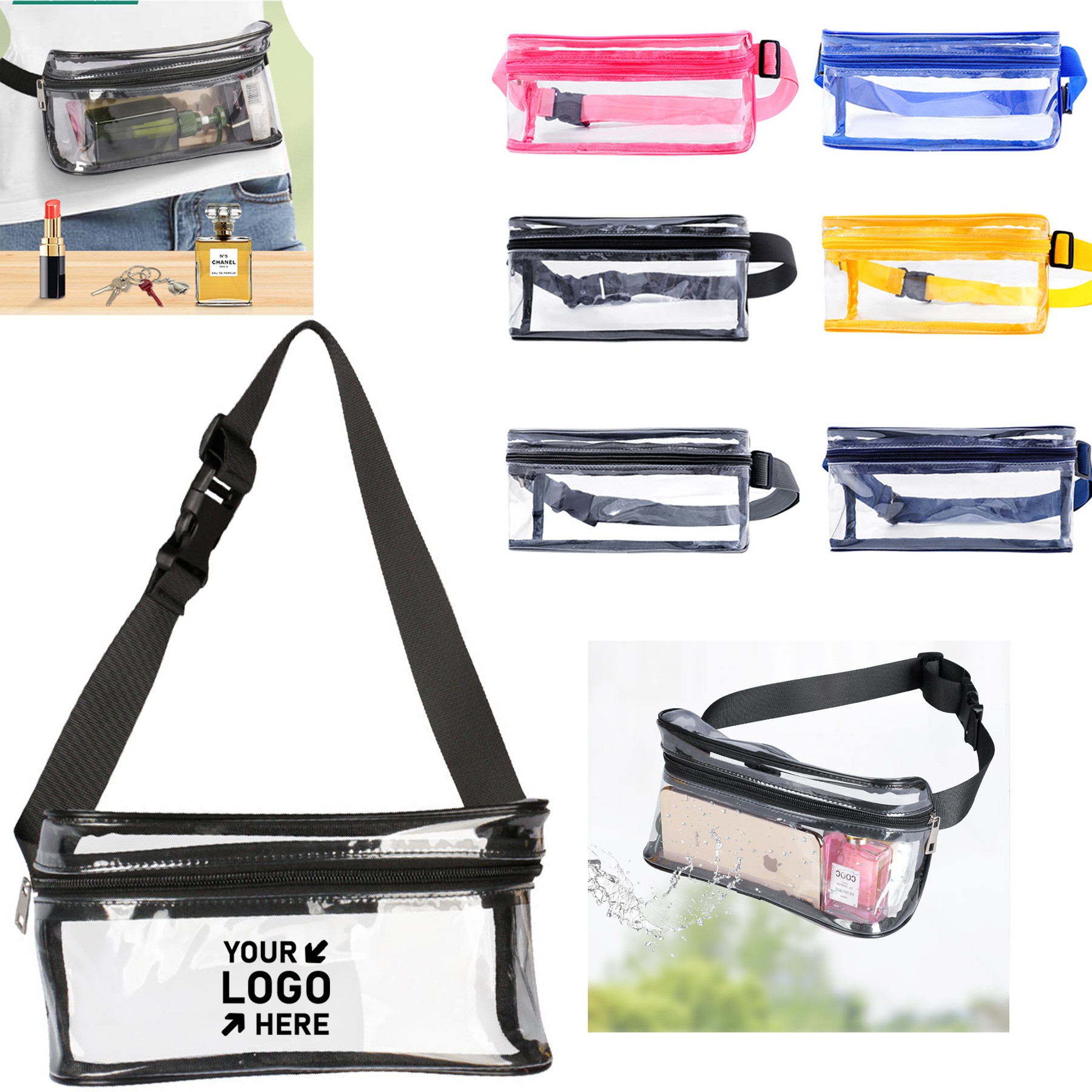 Clear Fanny Pack 1