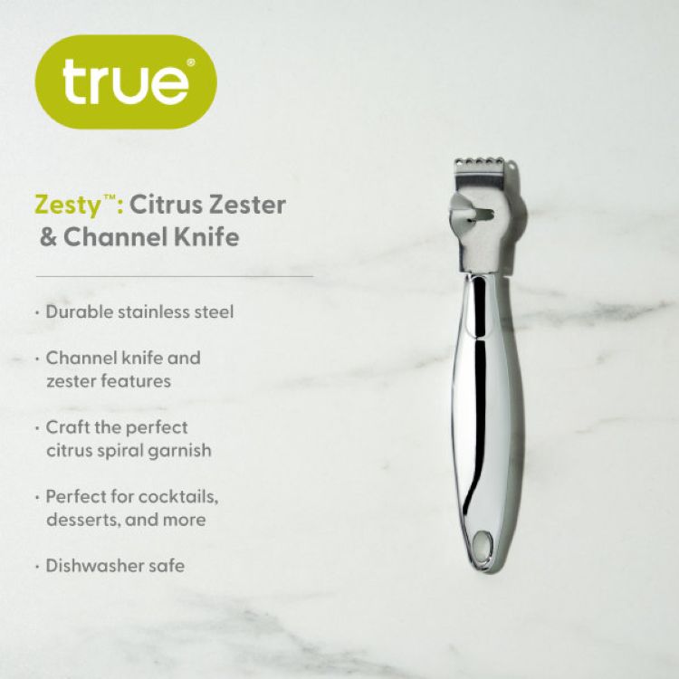 True® Zesty™: Citrus Zester & Channel Knife 5
