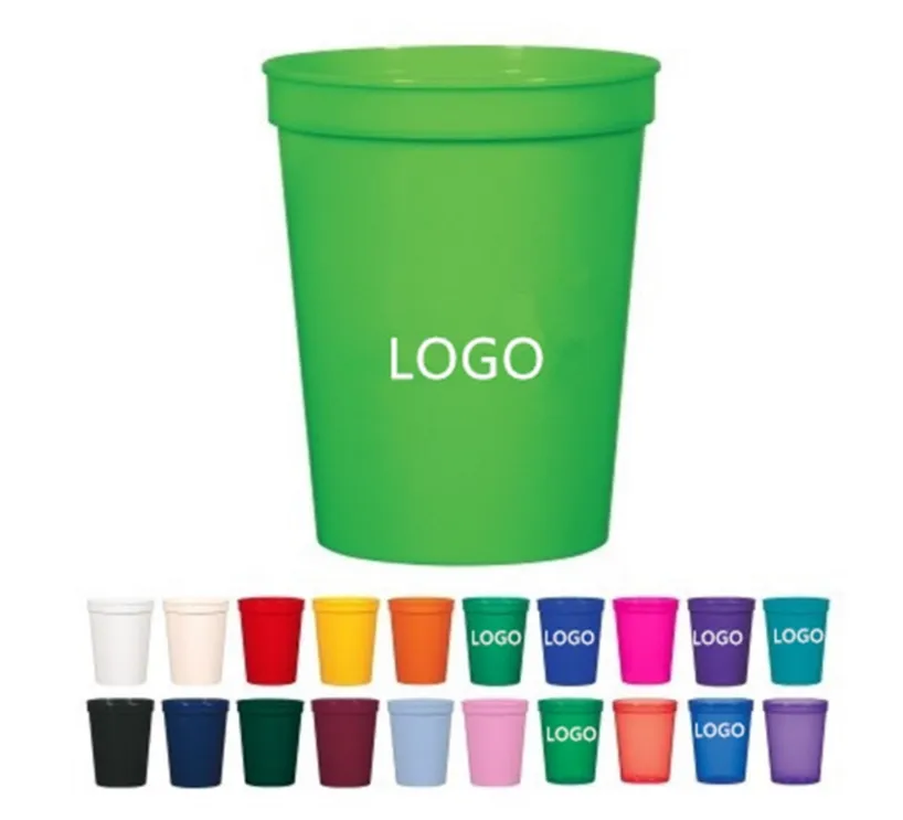 12oz Reusable Plastic Stadium Cup 2