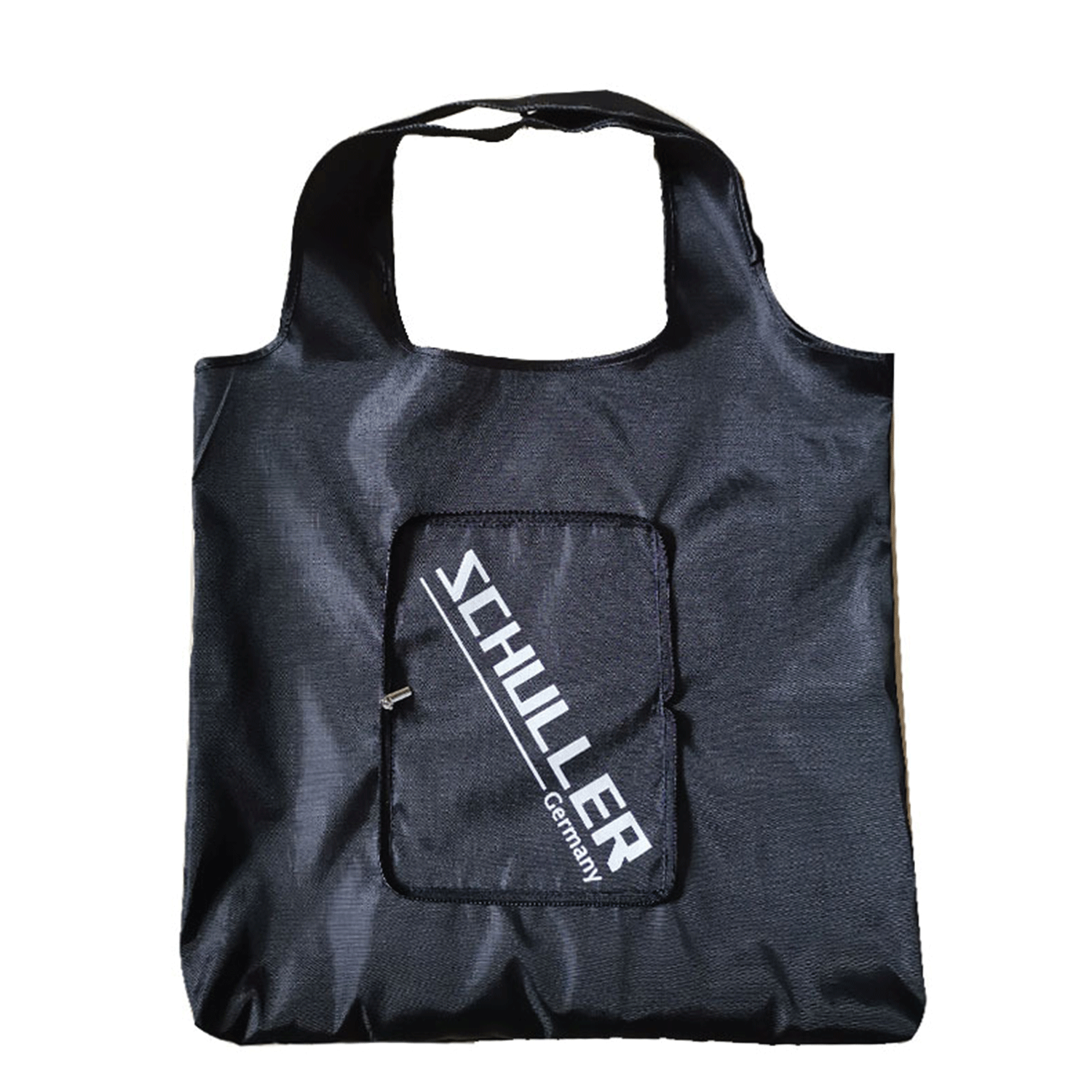 Large Reusable Foldable Polyester Oxford shopping Tote Bag, custom tote bag with logo imprint 6
