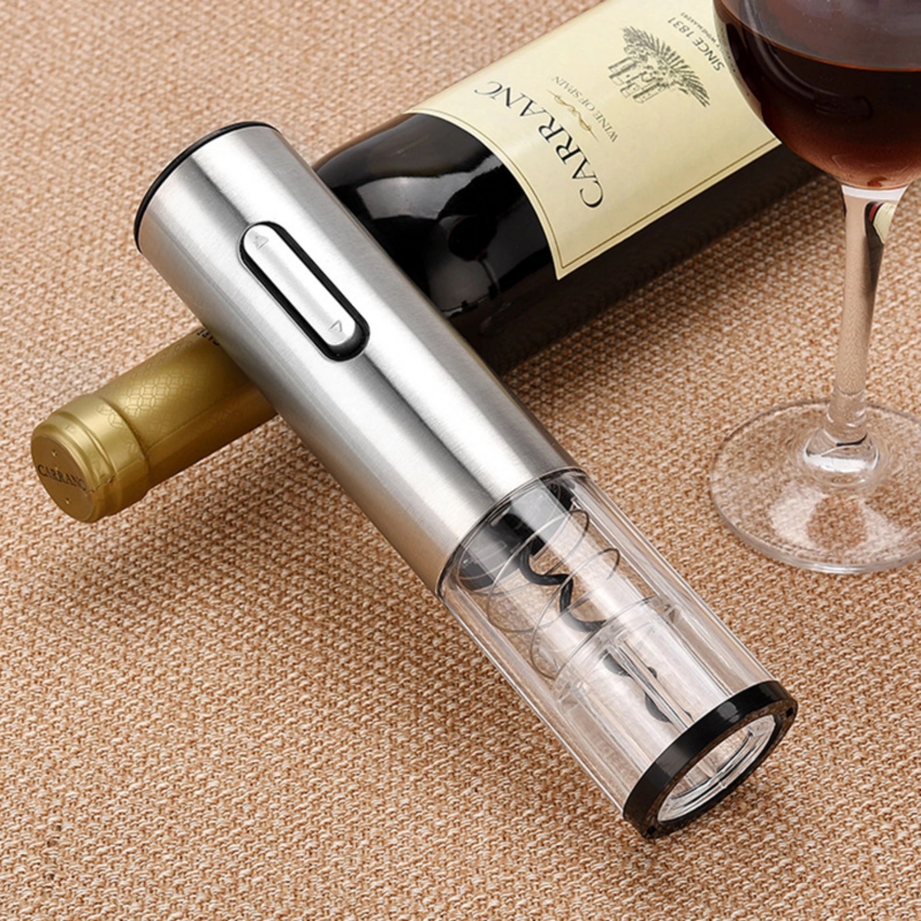 Rechargeable Electric Wine Bottle Opener Automatic Gift Set 4
